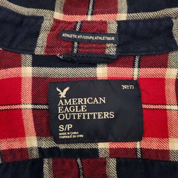 American Eagle - Plaid Button Down - Picture 3 of 3